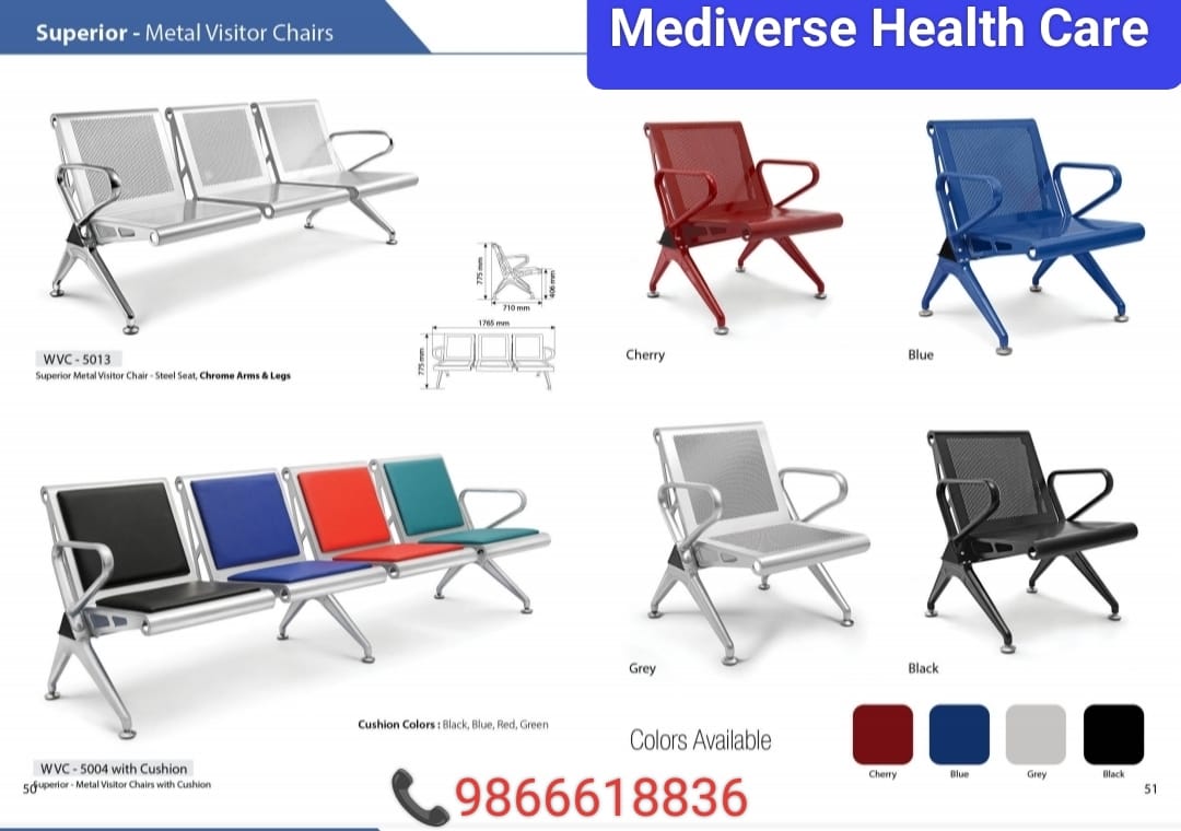 stainless metal visitors chair_5